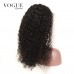 Deep Curly 250 Density Lace Front Wig Human Virgin Hair For Black Women